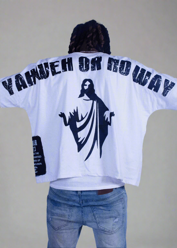 "Frost White" Healed Boxy Tee