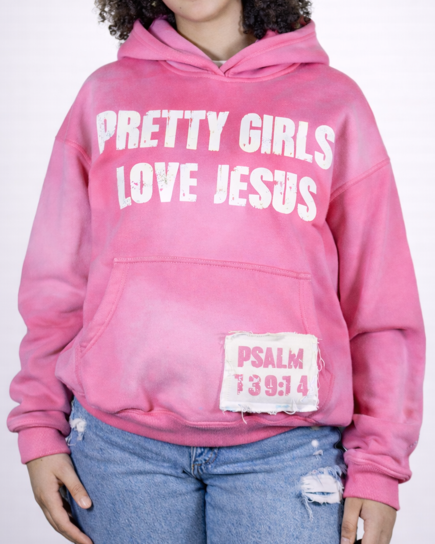 "Luminous Pink" Pretty Girls Hoodie