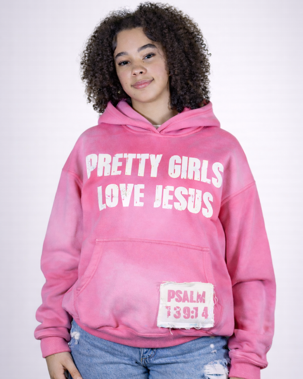 "Luminous Pink" Pretty Girls Hoodie