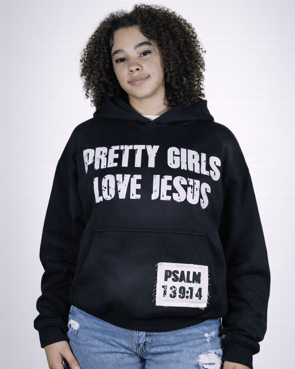 "Ash Black" Pretty Girls Hoodie