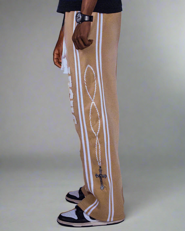 "Desert Cream" Jesus Saves Sweatpants