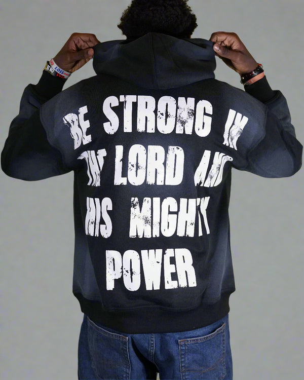 "Ash Black" SOLDIER HOODIE