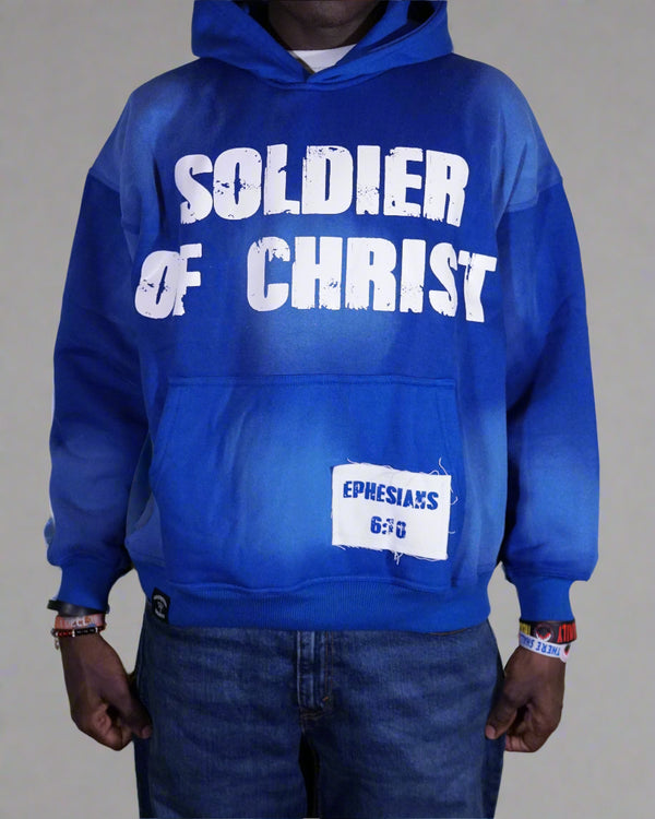 "Ocean Blue" SOLDIER HOODIE