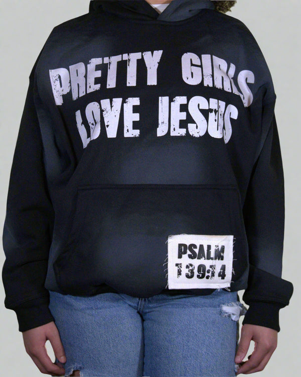 "Ash Black" Pretty Girls Hoodie