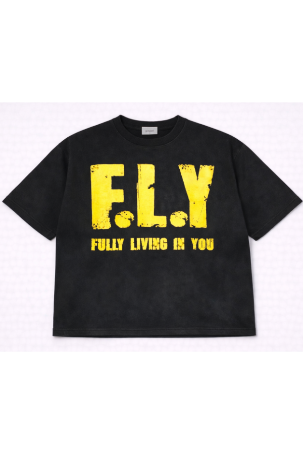 "Black" F.L.Y Tee