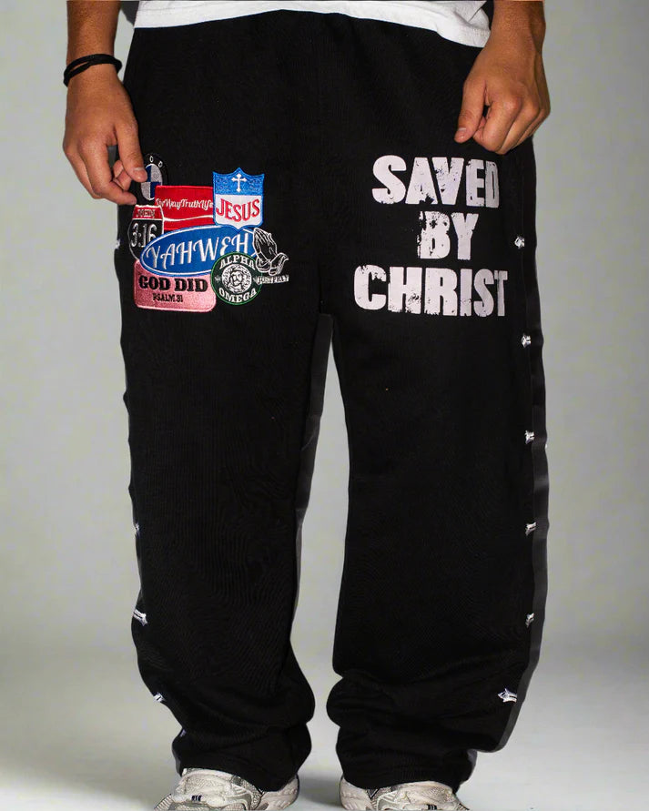 Black Savior Sweatpants