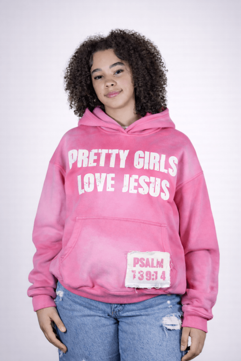 Pink Pretty Girls Hoodie - Crowned Saints